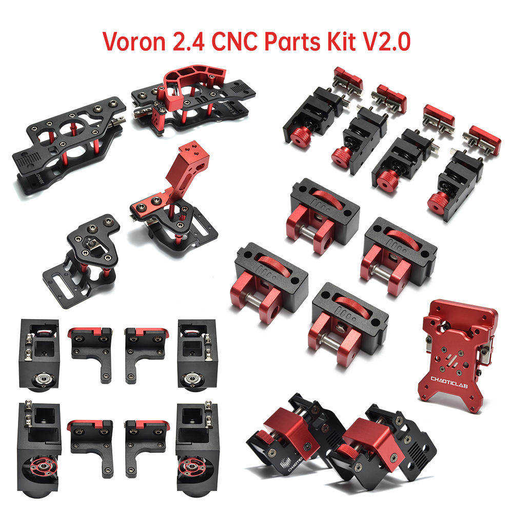 Voron 2.4 Full Set 3D Printer DIY Kits 8 Kits Electronics Cable Fastener Heated Bed Motion Panels Frame CNC