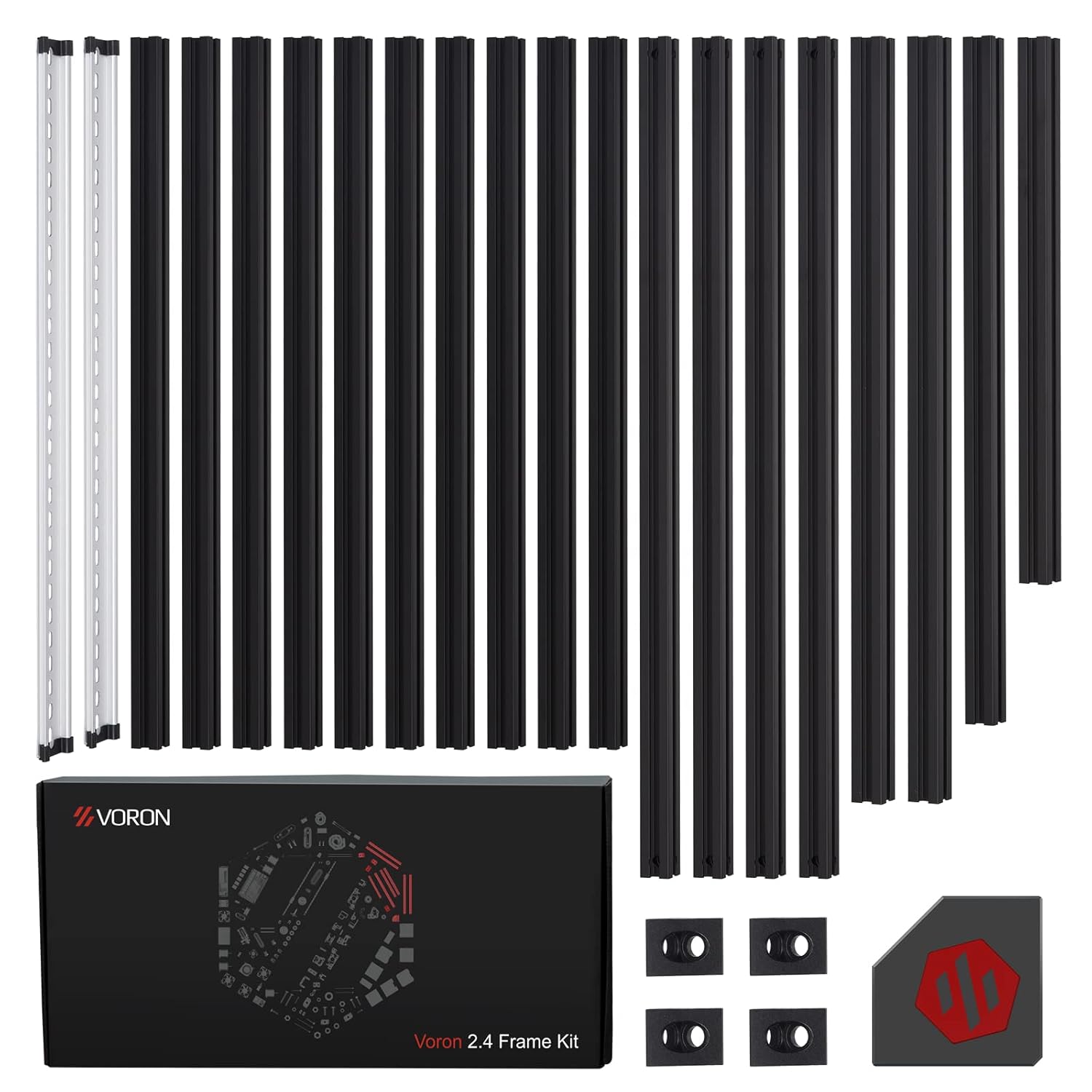 Voron 2.4 Full Set 3D Printer DIY Kits 8 Kits Electronics Cable Fastener Heated Bed Motion Panels Frame CNC