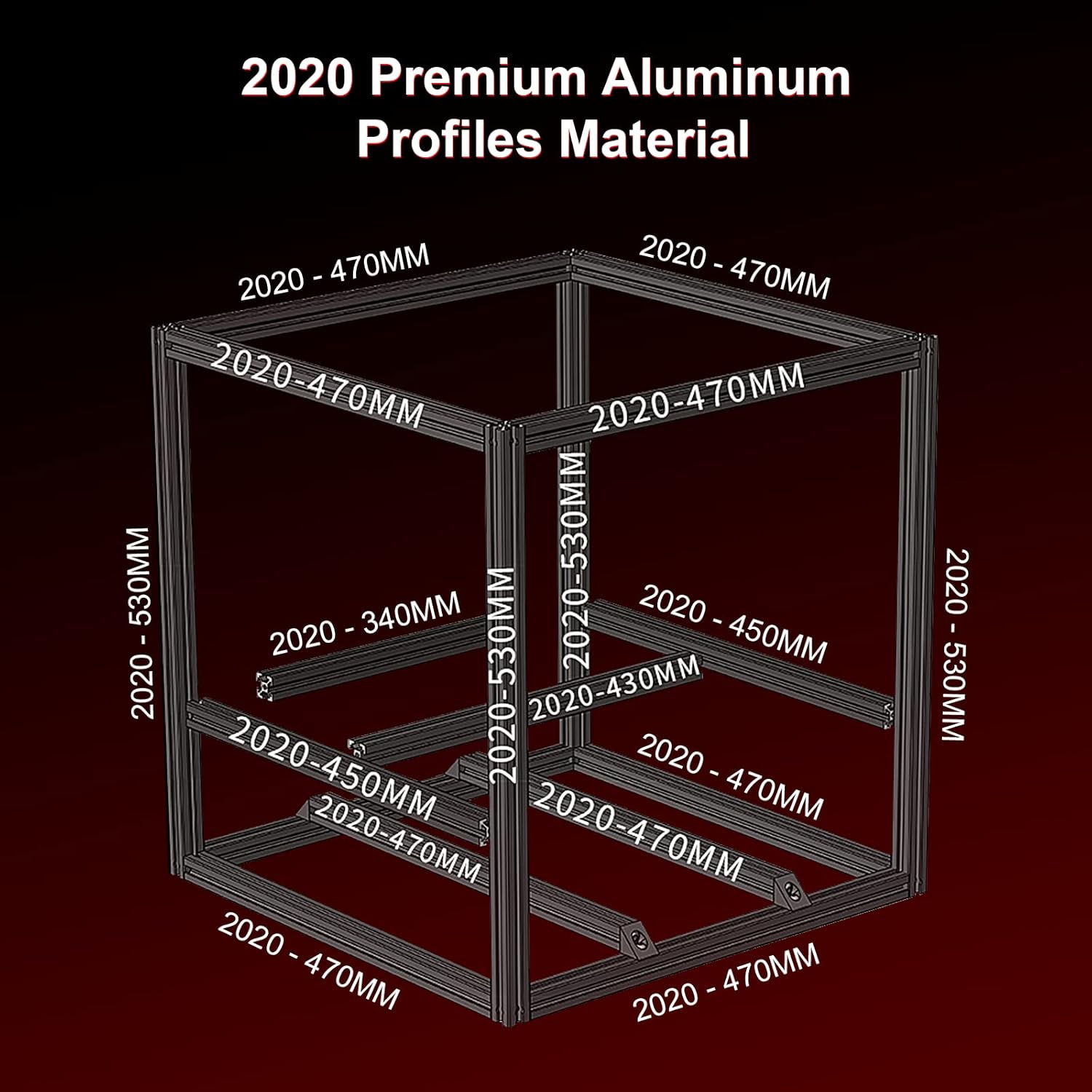 Voron 2.4 Full Set 3D Printer DIY Kits 8 Kits Electronics Cable Fastener Heated Bed Motion Panels Frame CNC