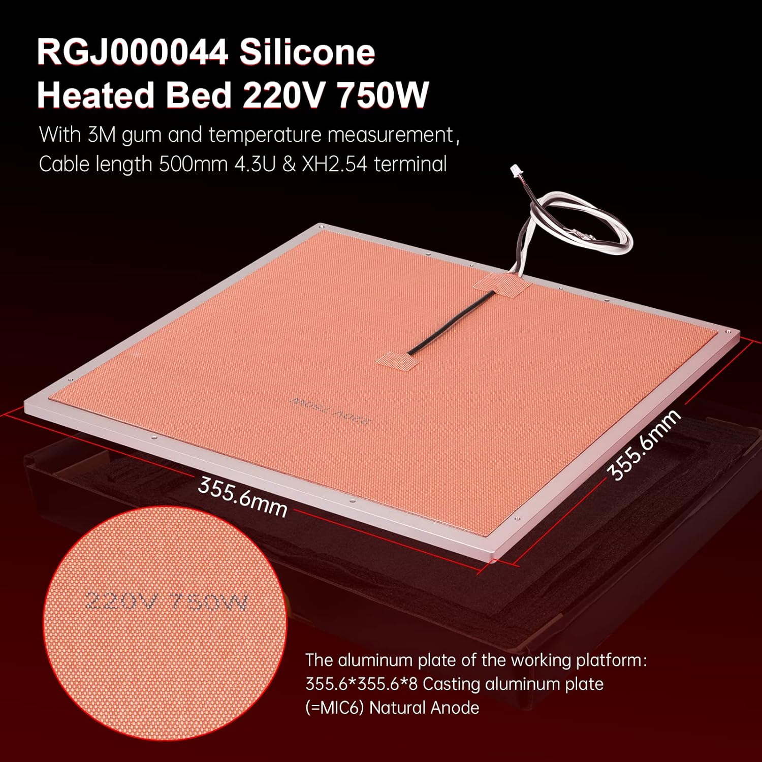 Voron 2.4 Full Set 3D Printer DIY Kits 8 Kits Electronics Cable Fastener Heated Bed Motion Panels Frame CNC